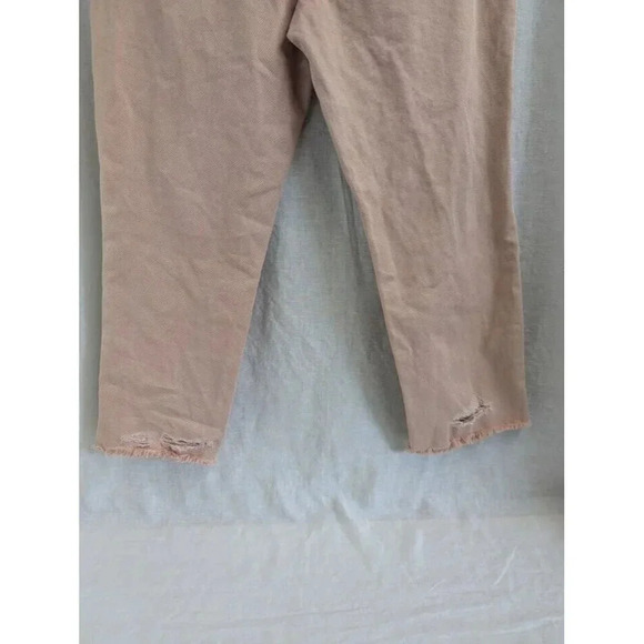 Vanilla Star Womens Jeans 90s Boyfriend Distressed Button Fly Size 11 Peachy - Picture 4 of 13